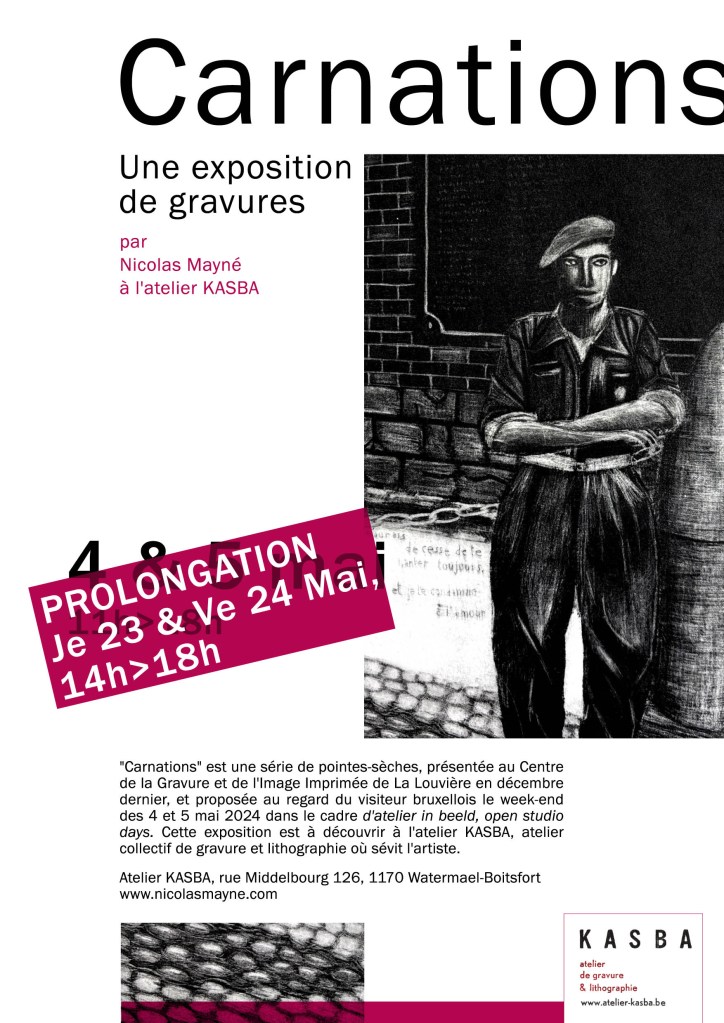Prolongation de l&rsquo;exposition &laquo;&nbsp;Carnations&nbsp;&raquo;